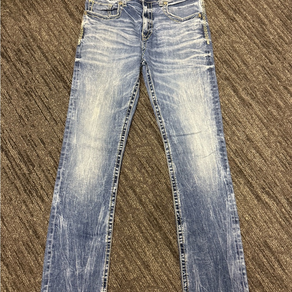 BKE Jake Straight Leg Denim Jeans